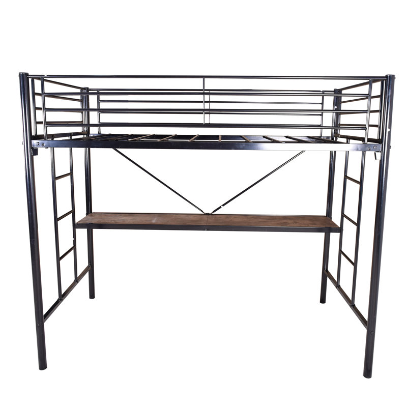 Viv + Rae Brunk Twin Platforms Loft Bed with BuiltinDesk by Viv + Rae